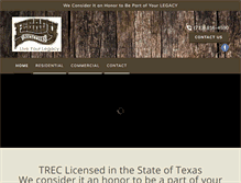 Tablet Screenshot of legacyinspections.com